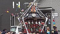 北金目神社 - 神奈川県北金目村の鎮守の熊野社、平塚市最古の江戸前期の春日造の本殿