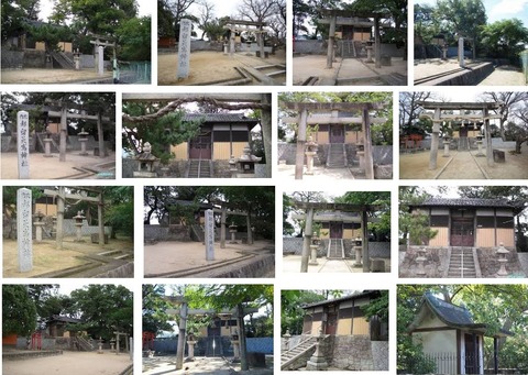 都留美島神社　大阪府八尾市都塚のキャプチャー