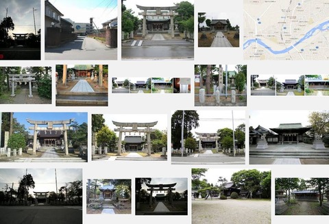 白山神社　福井県福井市八重巻中町のキャプチャー