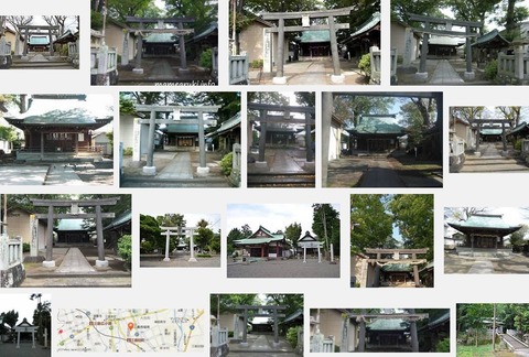 楊原神社　静岡県三島市北田町のキャプチャー