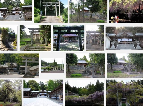 西寒田神社（臼杵市野津町西寒田・豊後大野市犬飼町西寒田）