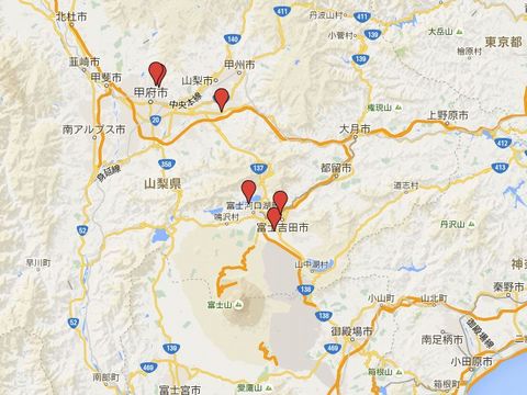 山梨県の別表神社