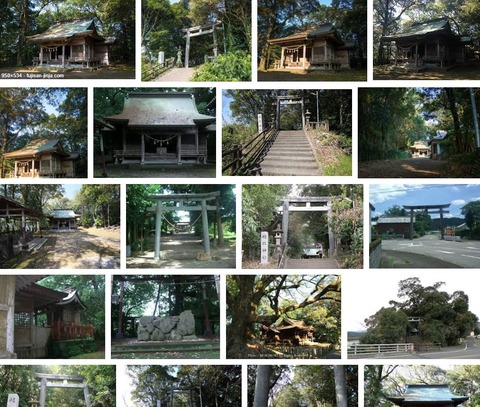 穂北神社　宮崎県西都市穂北のキャプチャー