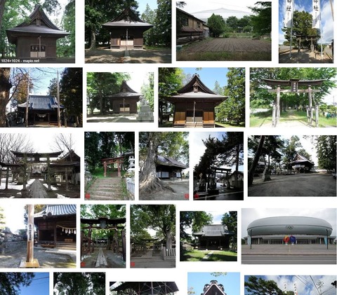 清水神社　長野県長野市真島町真島のキャプチャー