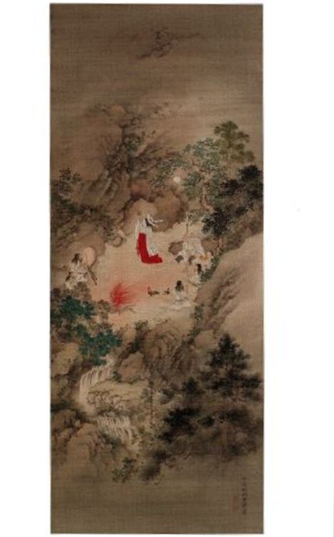 岩戸神楽図(大古事記展) - ぶっちゃけ古事記