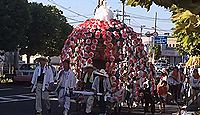 八幡鶴市神社 - 鶴女市太郎の人柱伝説と平安期から続く花傘鉾神事、現在は8月最終土日