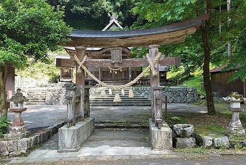 若宮神社　島根県益田市匹見町石谷のキャプチャー