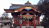 諏訪神社　東京都大田区多摩川のキャプチャー