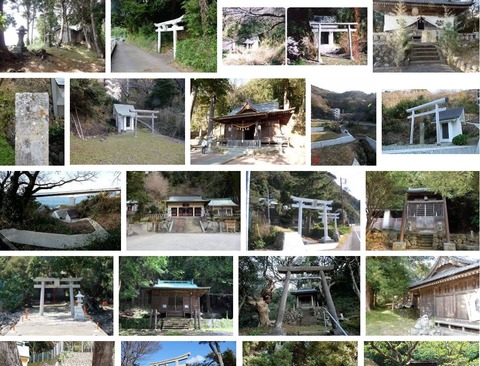 神明神社　静岡県伊豆市八木沢のキャプチャー