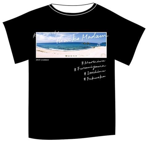 BUChy2019-7黒地Tシャツ2 のコピー