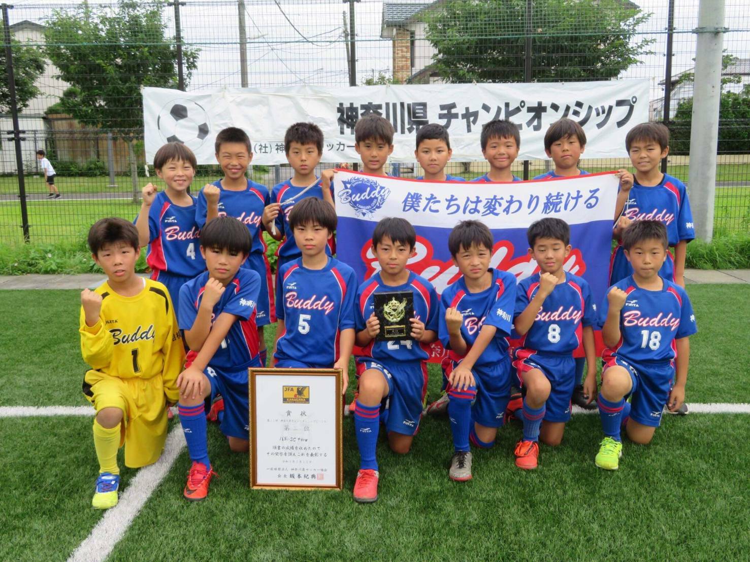 神奈川県チャンピオンシップ U 10 ﾊﾞﾃﾞｨｰsc中和田蹴球魂