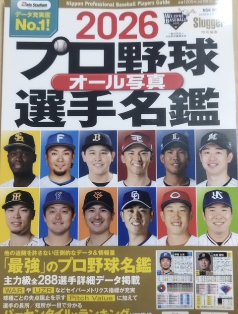 スラッガーが選ぶ12球団の「顔」
