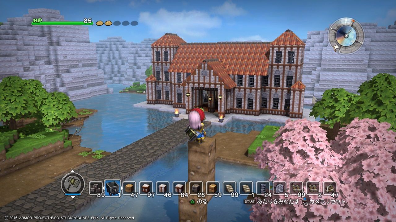 ビルダーズ 駅と倉庫できたので記念に 凄い綺麗 速報 ドラクエビルダーズ