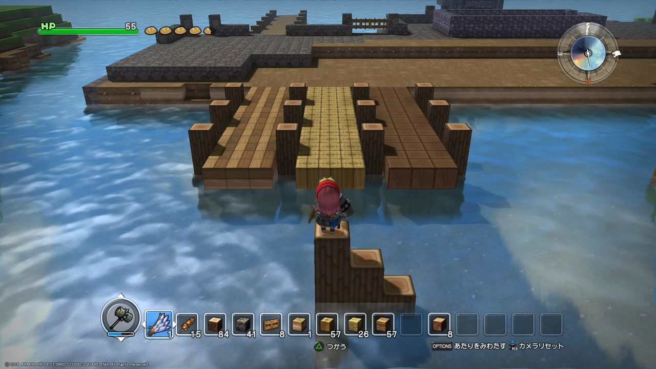 ビルダーズ 船着き場に使う木はこのサンプルの内のどれが一番好きですか 速報 ドラクエビルダーズ