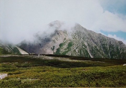 DSC04380赤石岳百閒平