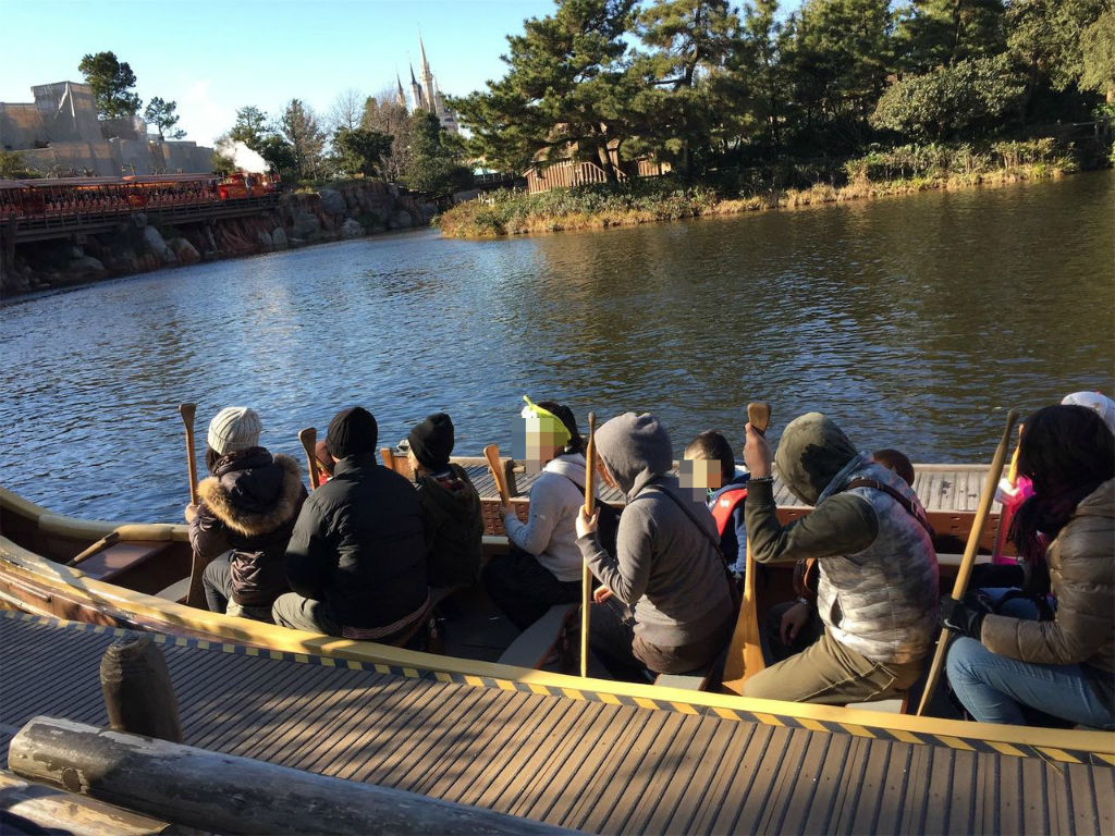 え ディズニーランドでカヌー 家族でゆるゆるアウトドア