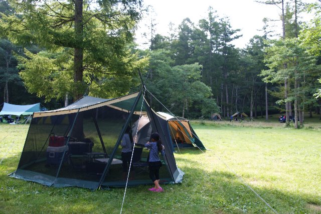 戸隠イースタンキャンプ場 サマーキャンプ２０１０ Bumpy Camp Log