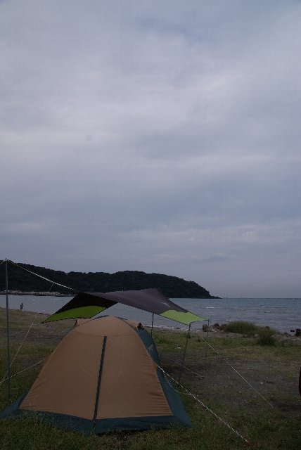 多々良北浜海岸キャンプ場 ソロンリーキャンプ３日目 Bumpy Camp Log