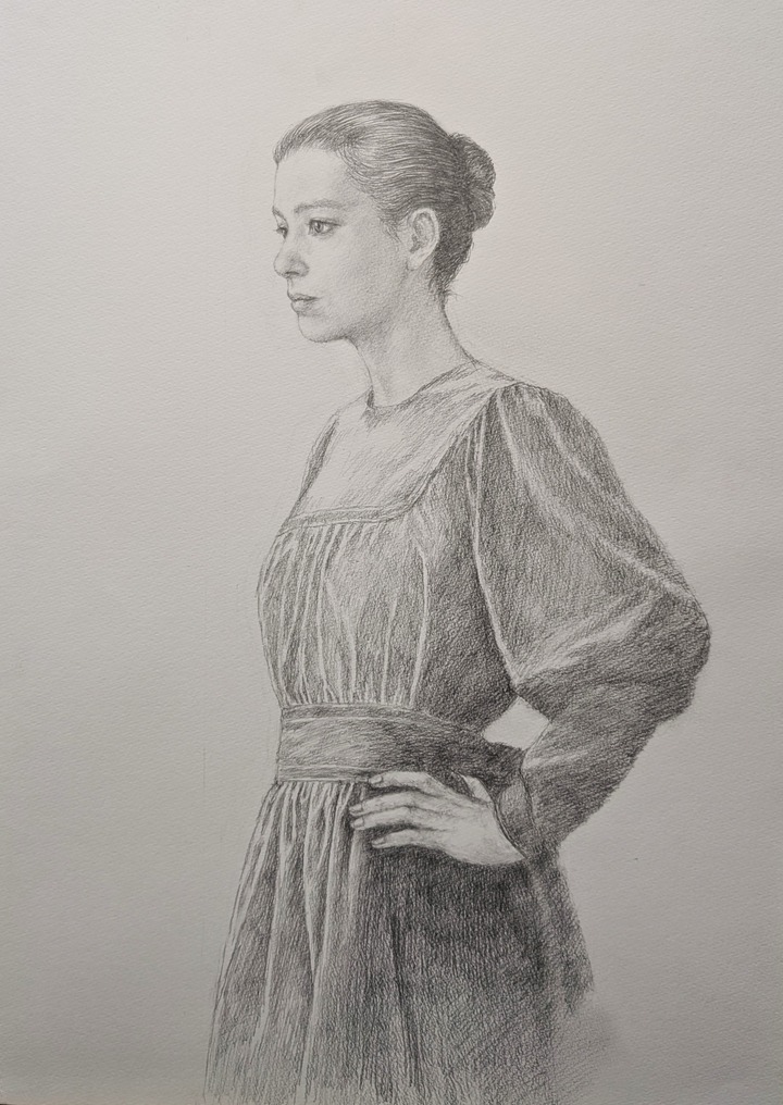 スケッチ・人物36_中村英夫作品集 : 画家のひみつ基地_Japanese artist