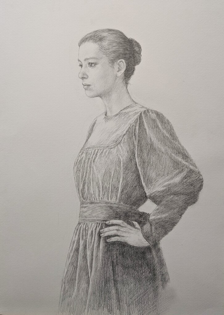 スケッチ・人物36_中村英夫作品集 : 画家のひみつ基地_Japanese artist