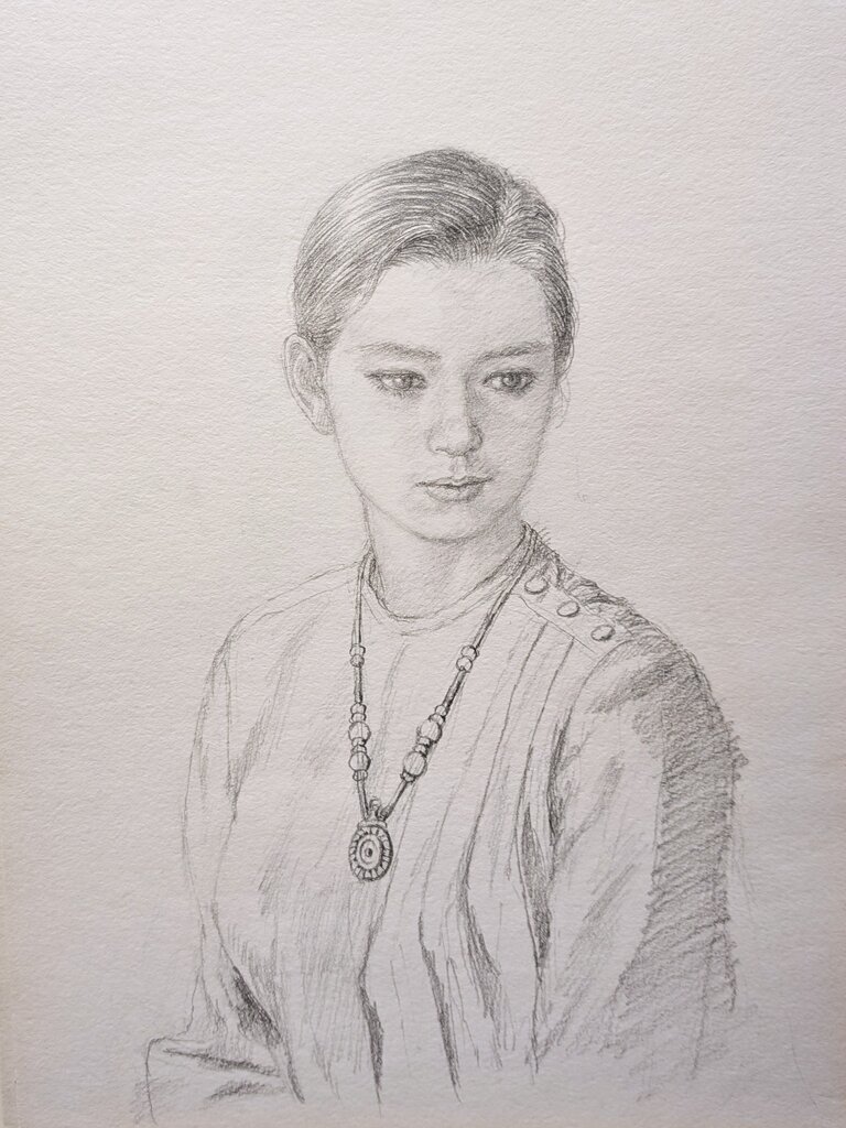 スケッチ・人物57_中村英夫作品集 : 画家のひみつ基地_Japanese