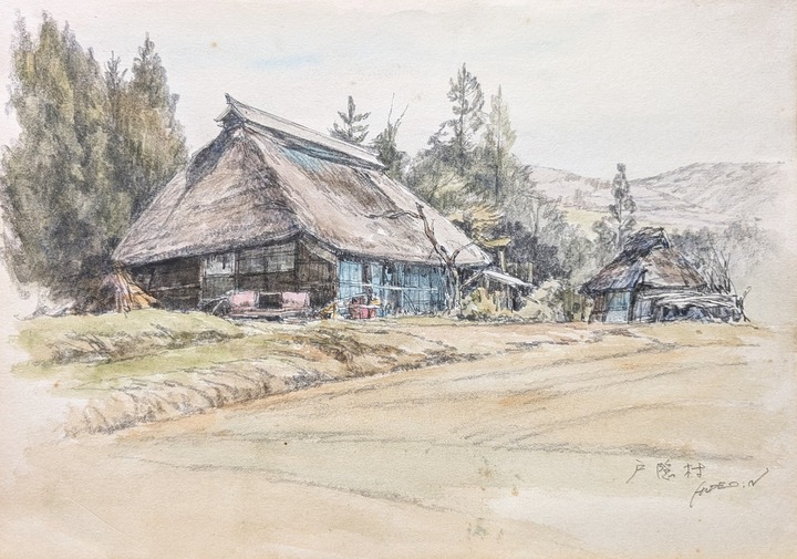 スケッチ・風景03_中村英夫作品集 : 画家のひみつ基地_Japanese artist