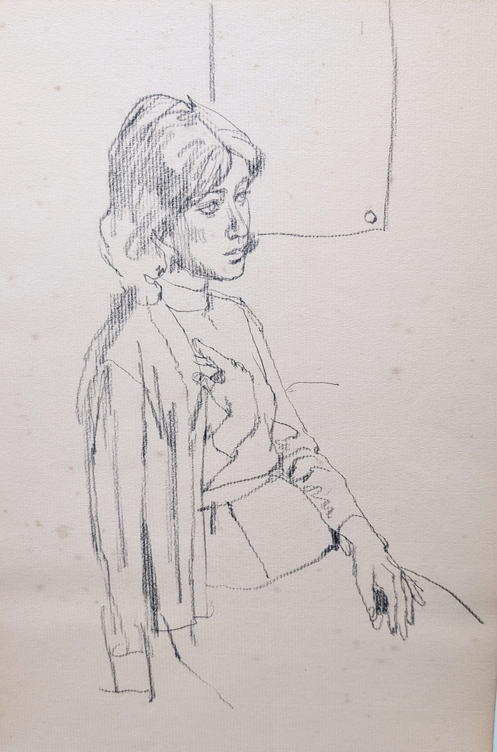 スケッチ・人物93_中村英夫作品集 : 画家のひみつ基地_Japanese artist