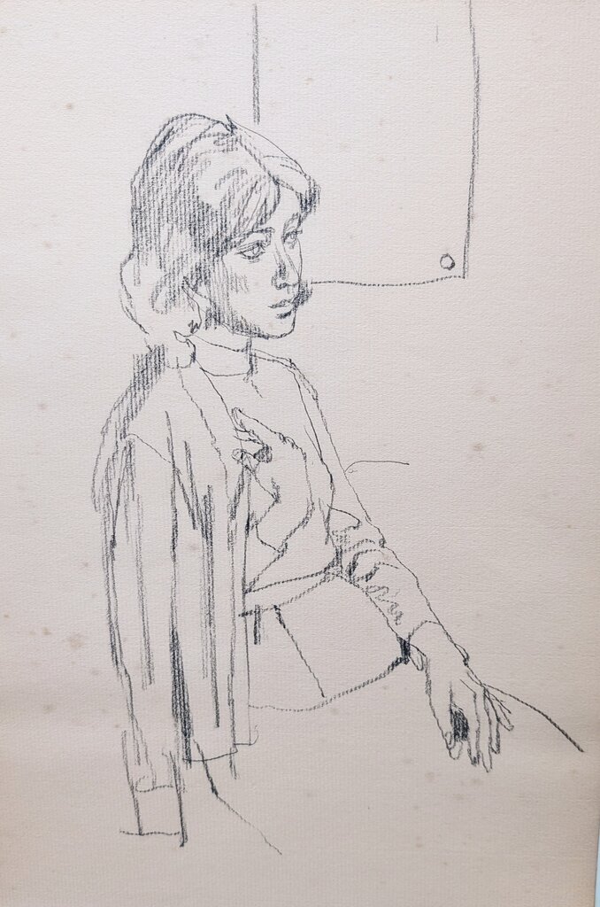 スケッチ・人物93_中村英夫作品集 : 画家のひみつ基地_Japanese artist