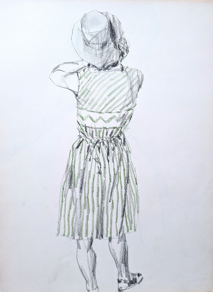 スケッチ・人物71_中村英夫作品集 : 画家のひみつ基地_Japanese