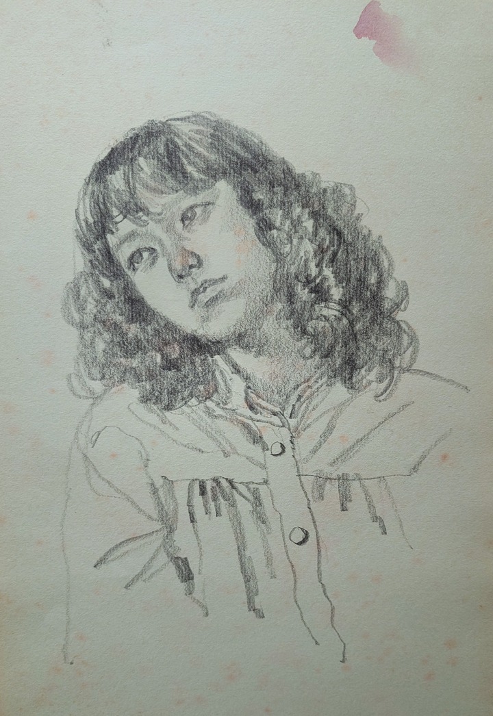 スケッチ・人物92_中村英夫作品集 : 画家のひみつ基地_Japanese artist