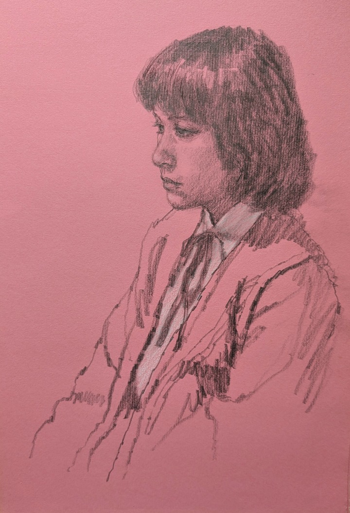 他の人発送×中村英夫【夏の日白い帽子の婦人】肉筆油彩画 他の人発送×中村英夫【夏の日白い帽子の婦人】肉筆油彩