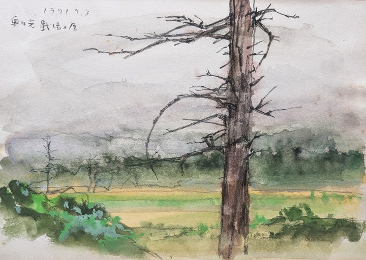 スケッチ・風景11_中村英夫作品集 : 画家のひみつ基地_Japanese artist