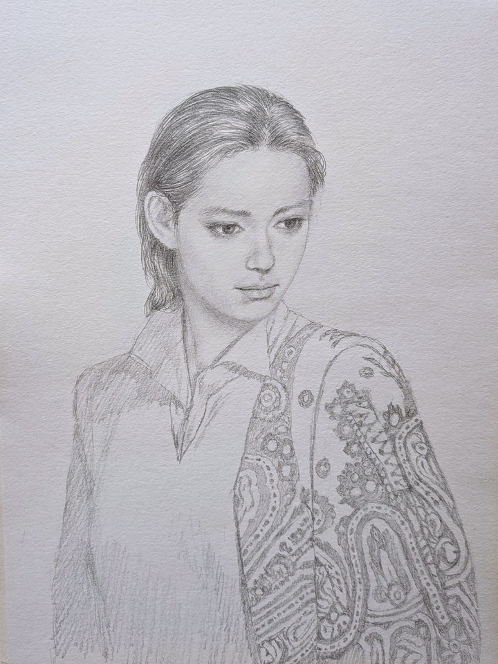 スケッチ・人物54_中村英夫作品集 : 画家のひみつ基地_Japanese