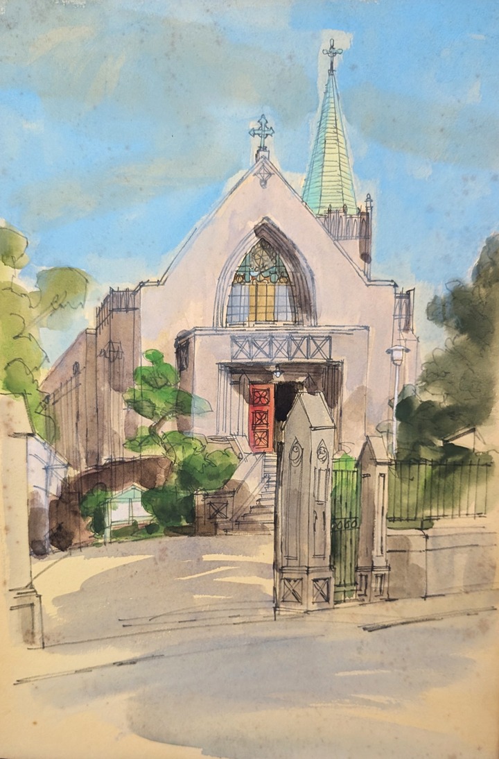 スケッチ・風景07_中村英夫作品集 : 画家のひみつ基地_Japanese artist