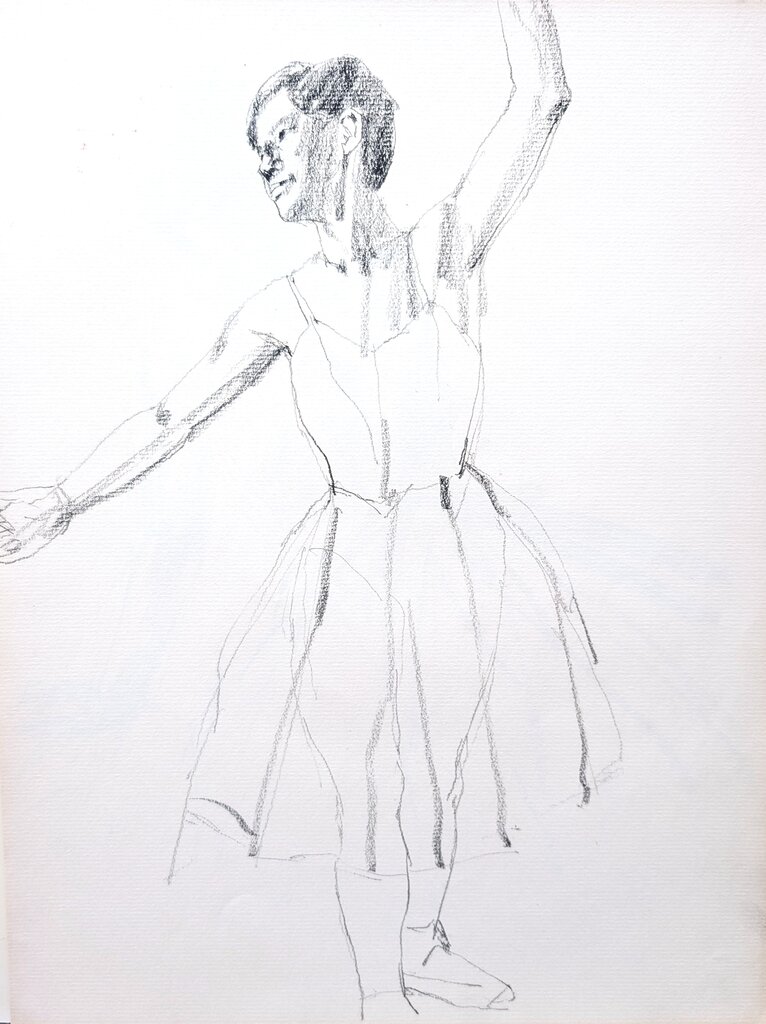 他の人発送×中村英夫【夏の日白い帽子の婦人】肉筆油彩