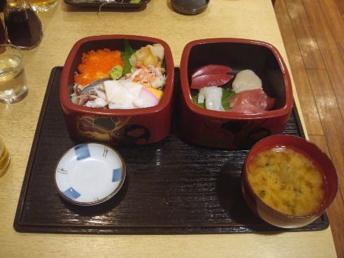 さかなの目玉＠中野-海鮮丼定食