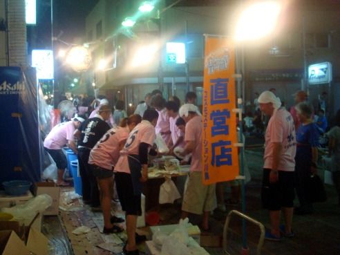 川島夜店市-お好み焼き