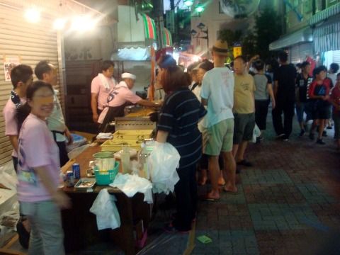 川島夜店市-焼きそば