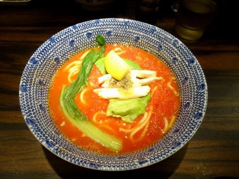 東京煮干屋本舗@中野-トマトらー麺
