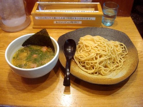 草庵＠新井薬師前-サクラ塩つけ麺