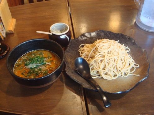 草庵＠新井薬師前-ごま味噌つけ麺
