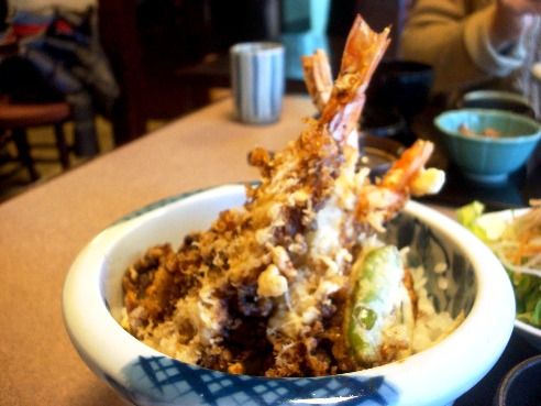車屋別館＠新宿-天丼