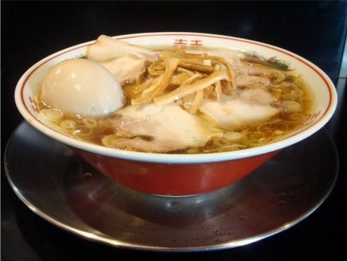 さいころ@中野-肉煮干し中華そば+味玉