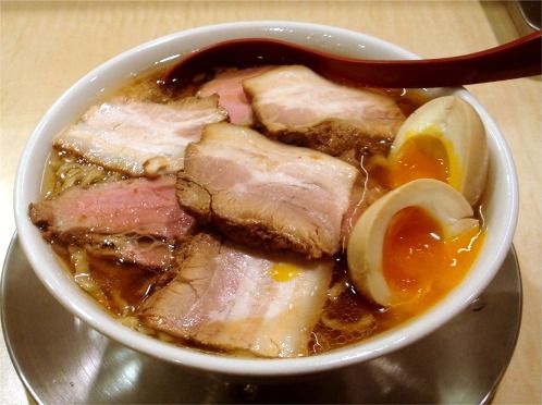 七彩＠都立家政-ちゃーしゅーめん+味玉