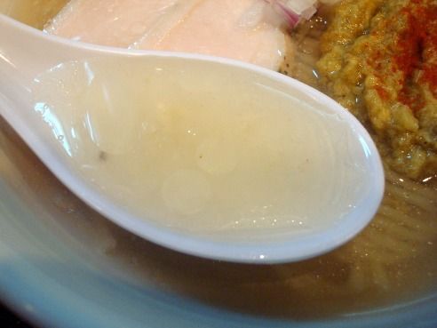 進化＠新中野-厳選あさりの冷やし塩らーめん