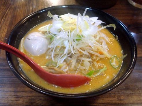 花田＠池袋-辛味噌ラーメン+味卵
