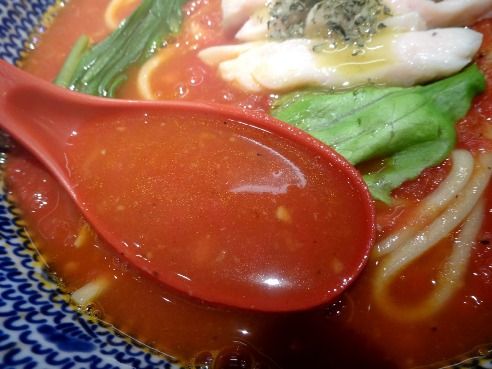 東京煮干屋本舗@中野-トマトらー麺
