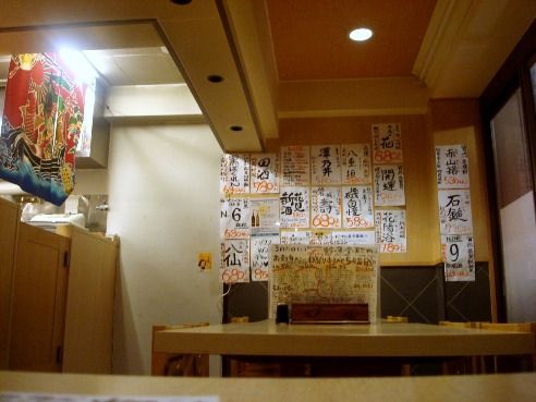 さかなの目玉＠中野-店内