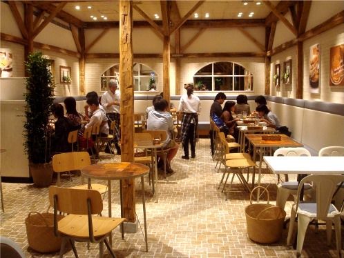 j.s.pancake cafe＠中野-店内・パンケーキ