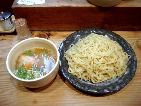 菜華＠中野-塩つけめん+味玉